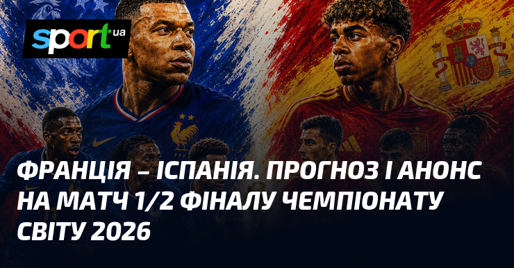Франція – Іспанія. Прогноз і анонс на матч 1/2 фіналу чемпіонату світу 2026