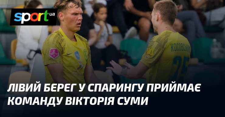 Лівий Берег у спарингу приймає команду Вікторія Суми