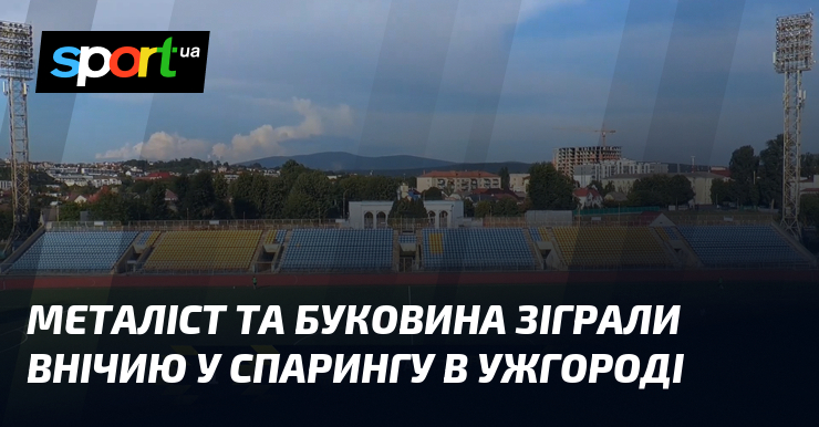 Металіст та Буковина зіграли внічию у спарингу в Ужгороді