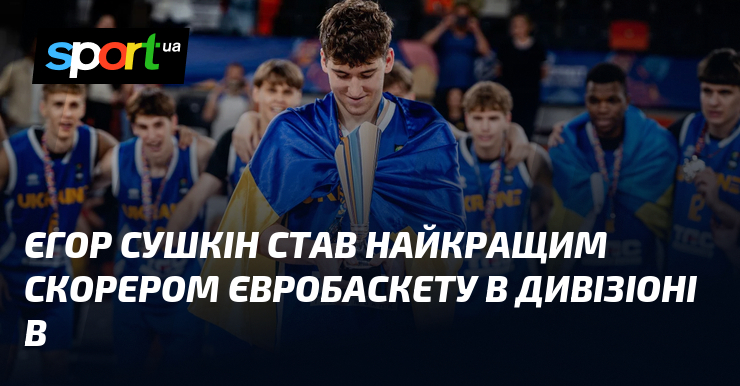 Єгор Сушкін став найкращим скорером Євробаскету в Дивізіоні В