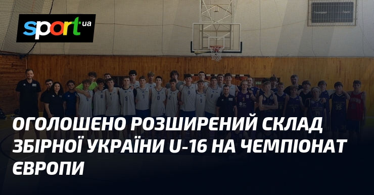Оголошено розширений склад збірної України U-16 на чемпіонат Європи