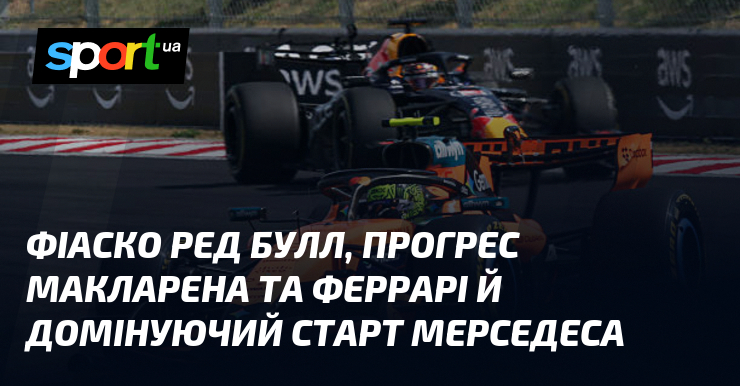 Фіаско Ред Булл, прогрес Макларена та Феррарі й домінуючий старт Мерседеса