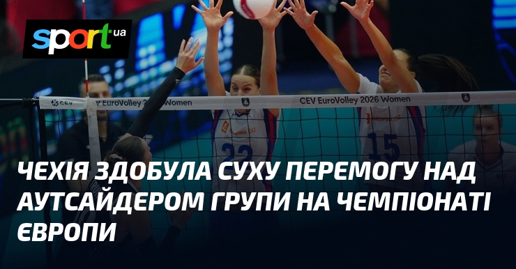 Чехія здобула суху перемогу над аутсайдером групи на чемпіонаті Європи