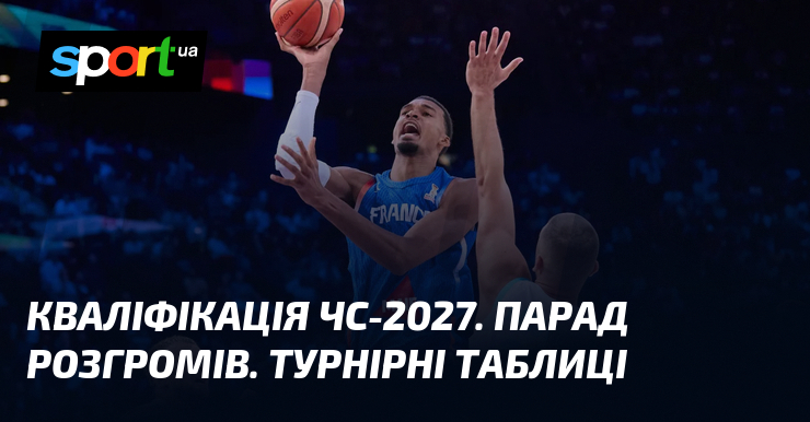 Кваліфікація ЧС-2027. Парад розгромів. Турнірні таблиці