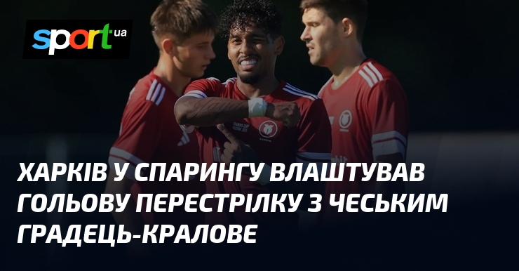 Харків у спарингу влаштував гольову перестрілку з чеським Градець-Кралове