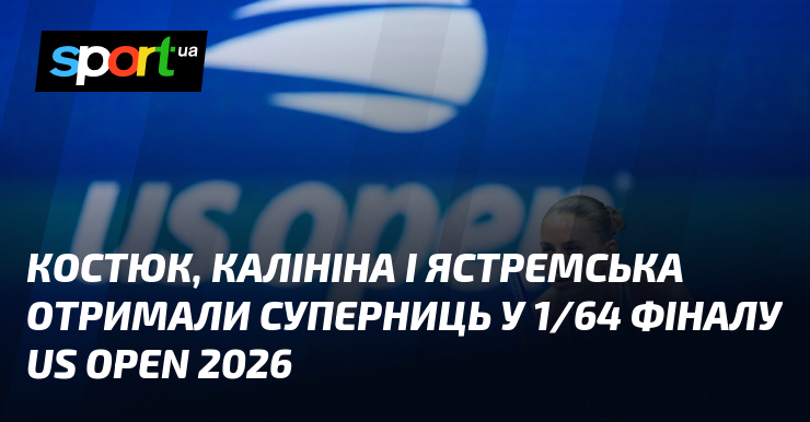 Костюк, Калініна і Ястремська отримали суперниць у 1/64 фіналу US Open 2026