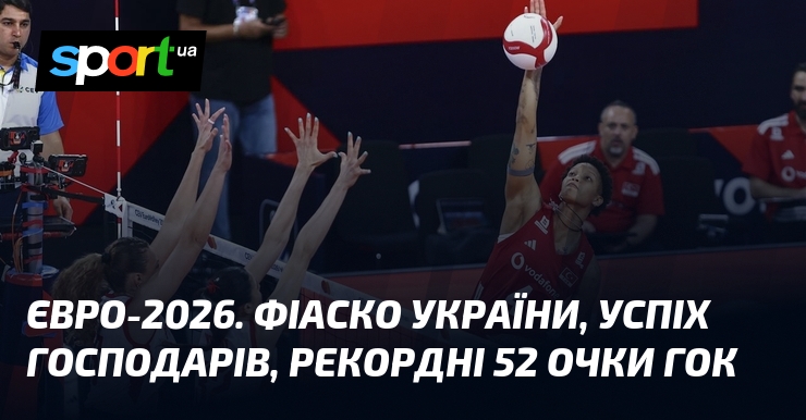 Євро-2026. Фіаско України, успіх господарів, рекордні 52 очки Гок