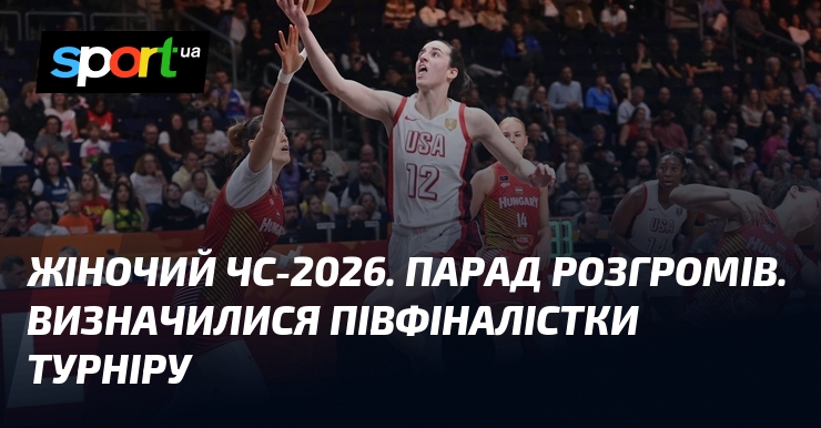 Жіночий ЧС-2026. Парад розгромів. Визначилися півфіналістки турніру